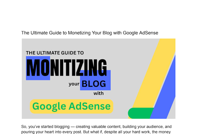 write 30 SEO articles for google adsense approval